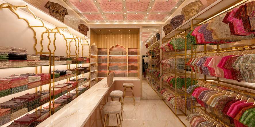 Palatial Luxe Retail Concept
