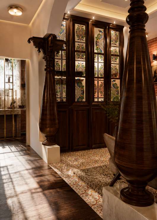 Neo-Chettinad - Courtyard Interior