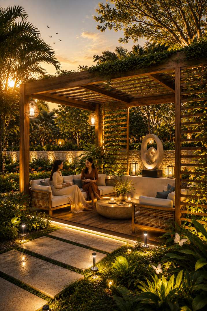 The Glass Tide Villas - Landscape Lounge